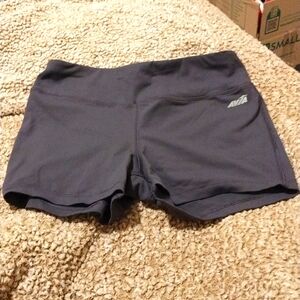 Gray workout shorts